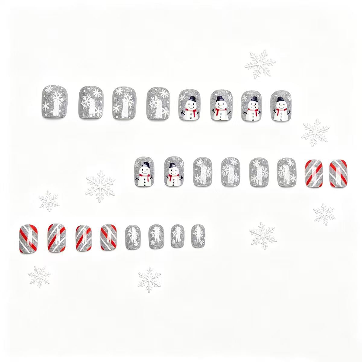 Festive Seasonal Nail Art Acalora