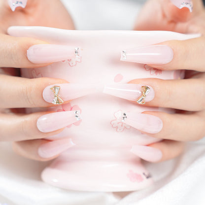 Premium Glamorous Press-On Nail Extension Set Acalora