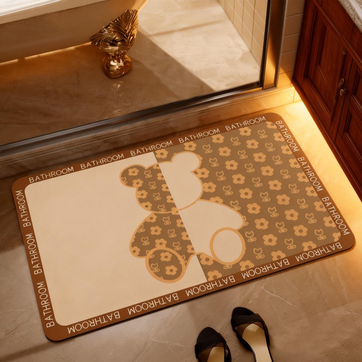 Cute Cartoon Character Bath Mat Acalora