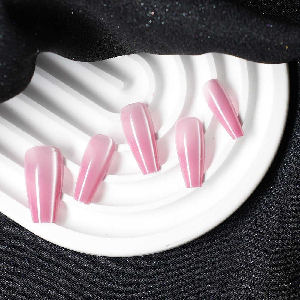 Long Sculpted Press-On Nails Acalora