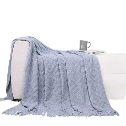 Cozy Knit Throw Blanket