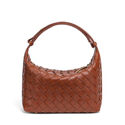 Handmade Woven Leather Mini Bag Acalora