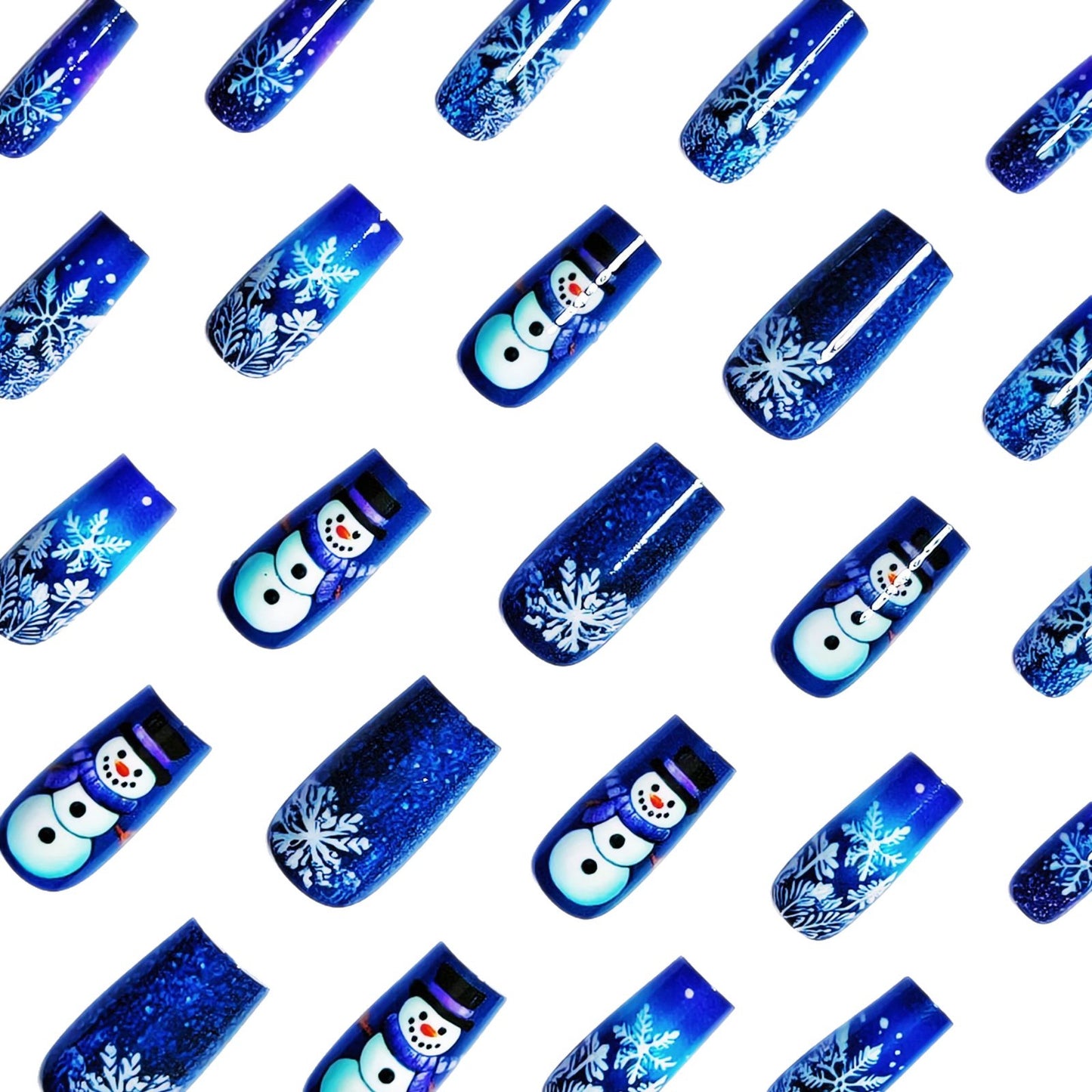 Winter Wonderland-Themed Nail Art Acalora