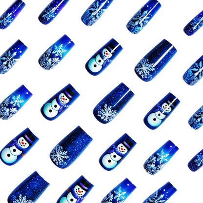 Winter Wonderland-Themed Nail Art Acalora