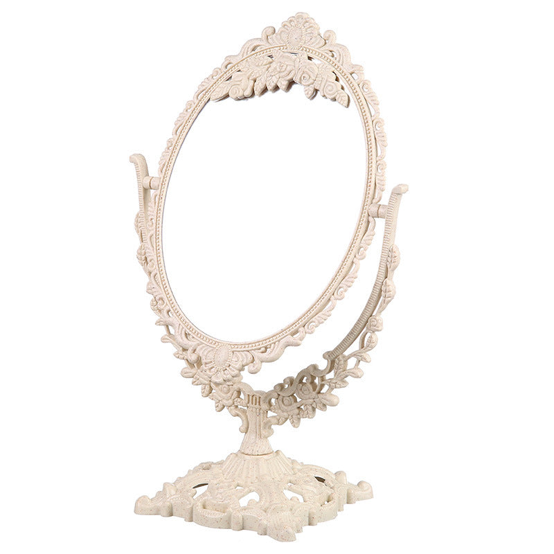 Heart-Shaped Tabletop Vanity Mirror