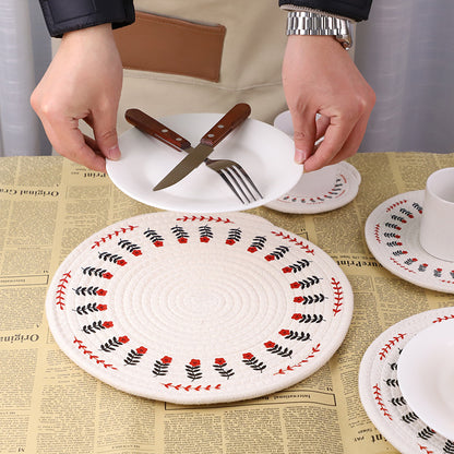Round tablecloth with mandala pattern Acalora