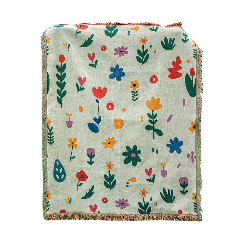 Cozy Graphic Throw Blanket