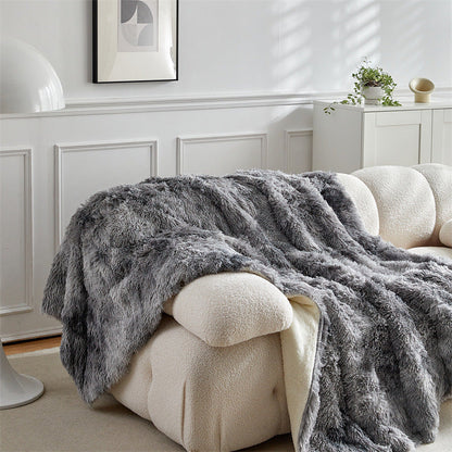 Women Luxury and Soft Faux Fur Blanket Kalsten