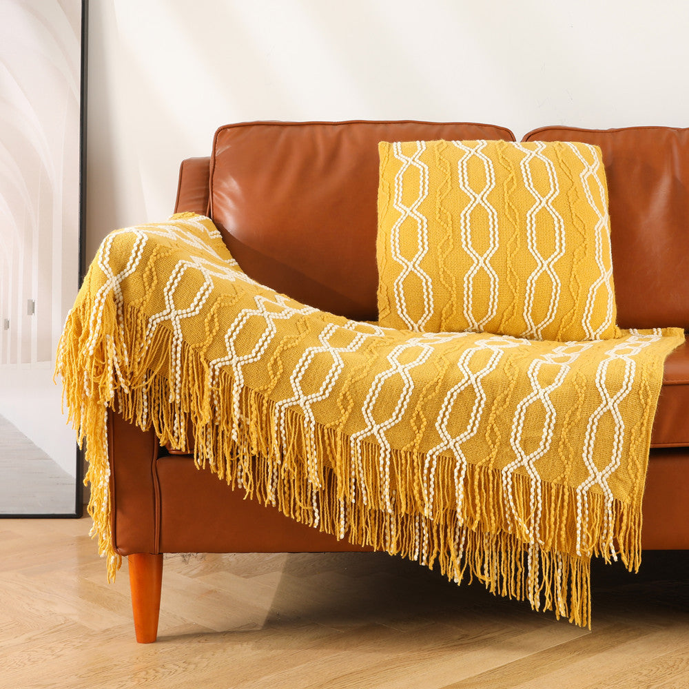 Textured Throw Blanket