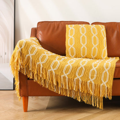 Textured Throw Blanket