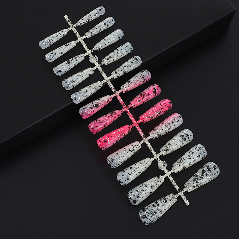 Artificial nails in creative drop design Acalora