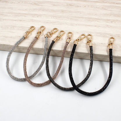 Stylish Crystal-Embellished Handbag Strap Acalora