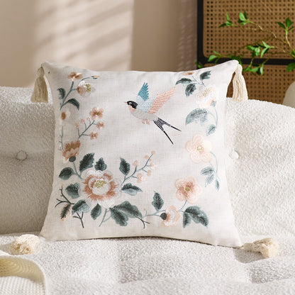 Embroidered Decorative Cushion