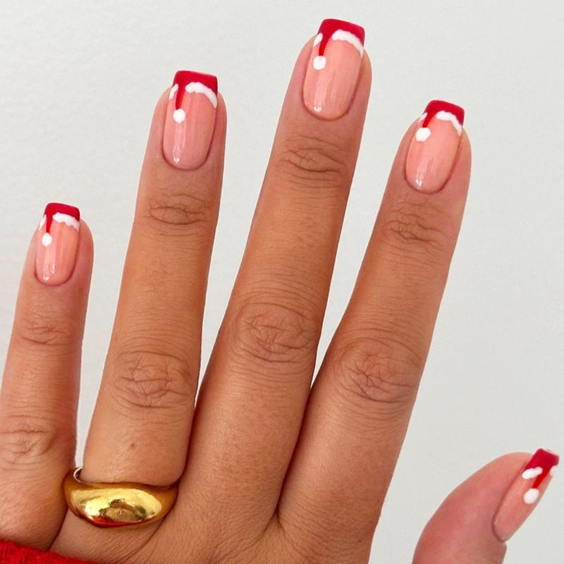 Festive Press-On Nail Set Acalora