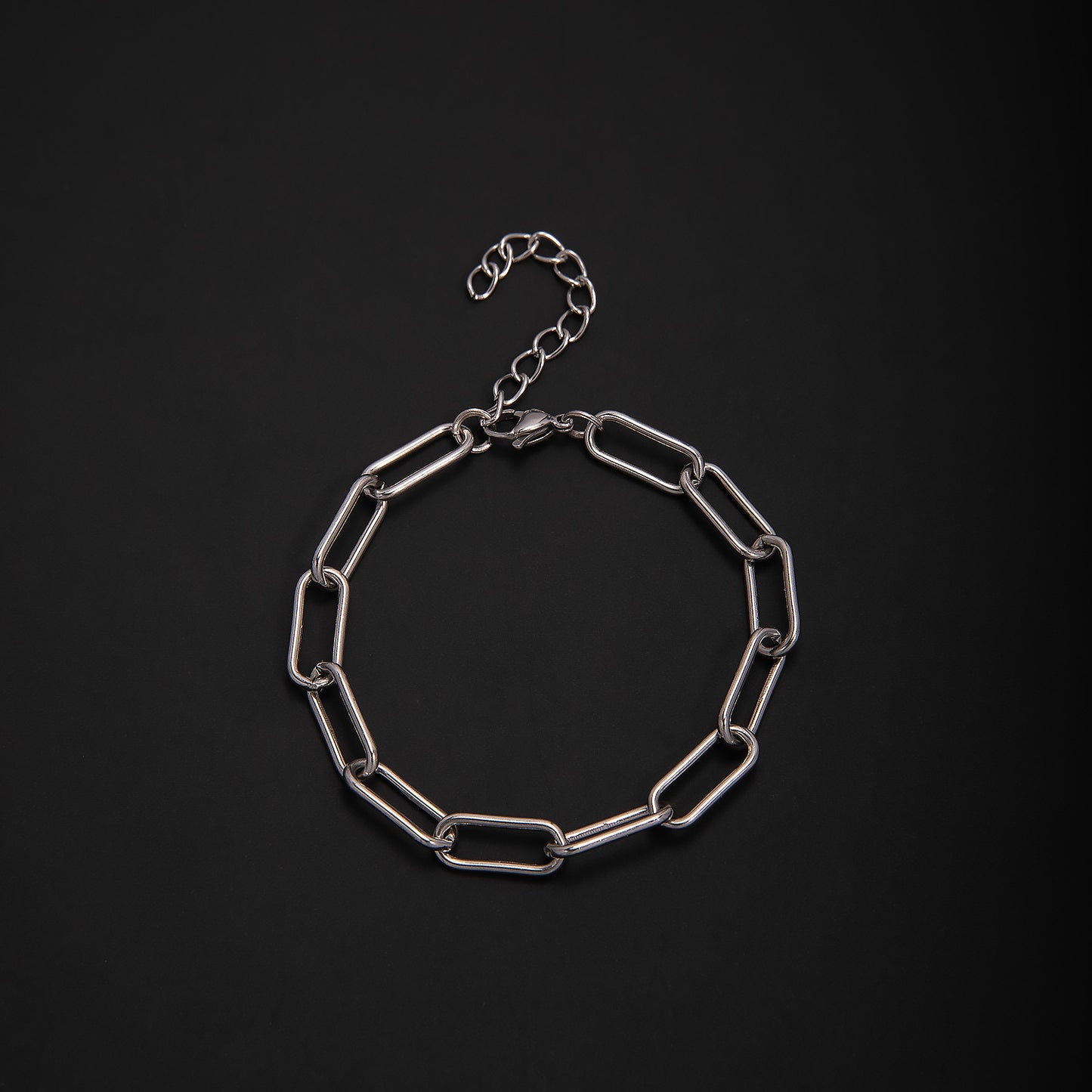 Textured Chain Link Bracelet Acalora