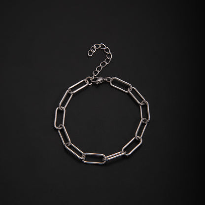 Textured Chain Link Bracelet Acalora