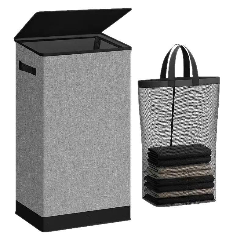 Modern laundry basket with removable inner bag Acalora