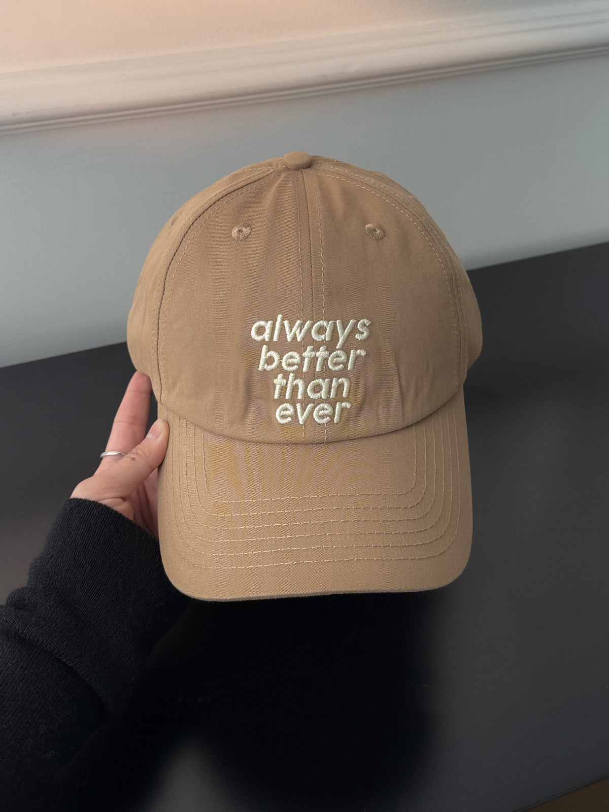Embroidered Statement Cap
