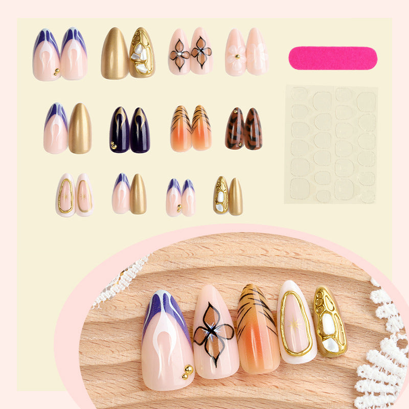 Decorative Press-On Nail Kit Acalora