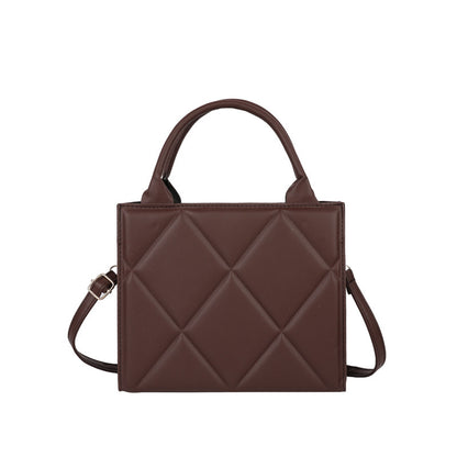 Quilted Leather Shoulder Handbag Acalora