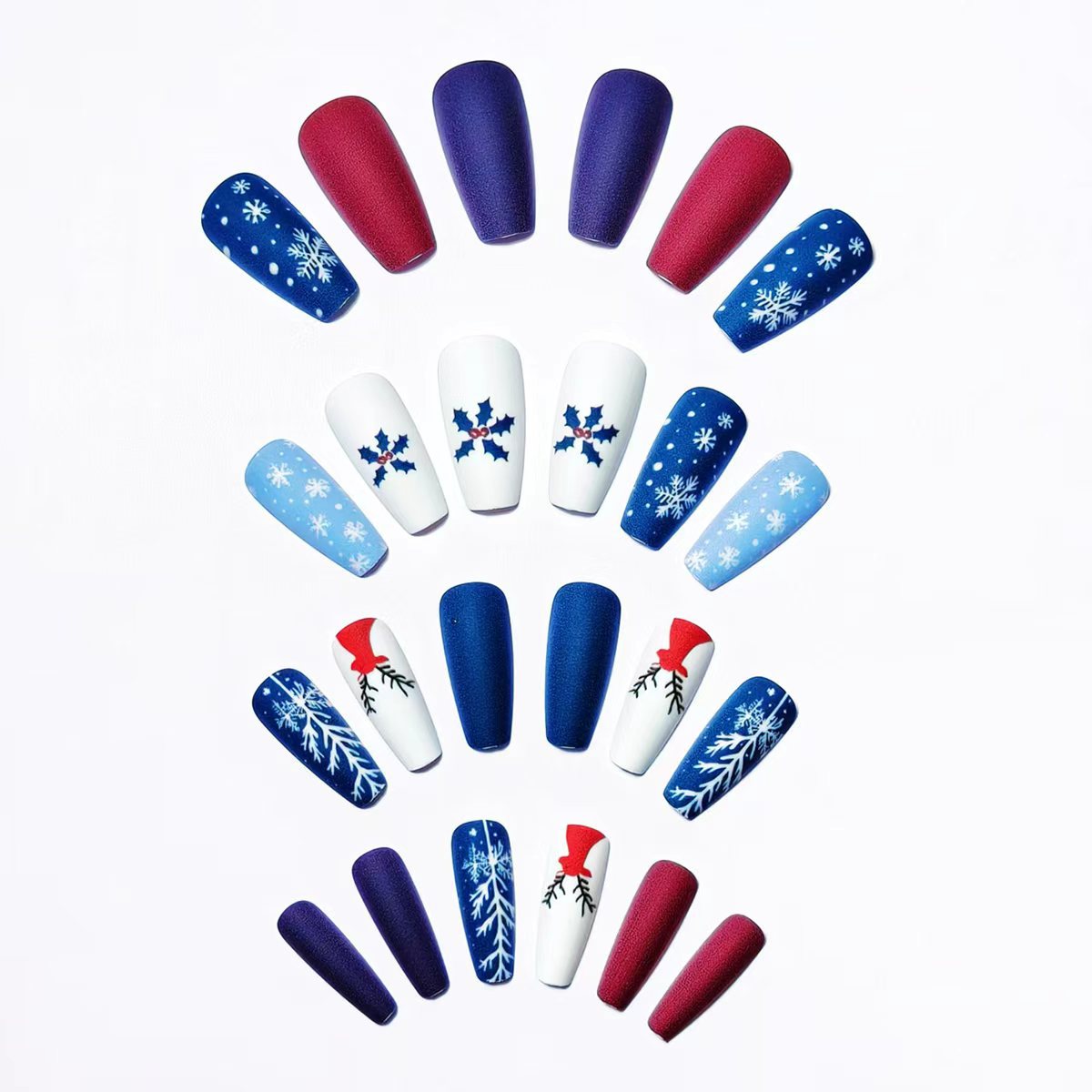 Festive Holiday Nail Art Set Acalora 1788155626