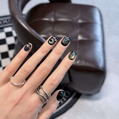 Galaxy-Themed Nail Art Set Acalora