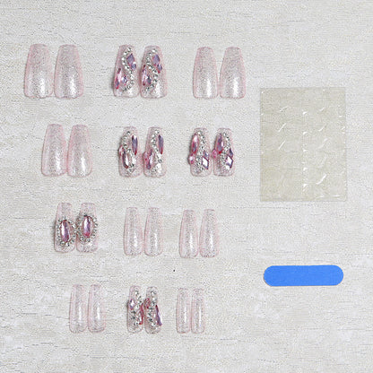 Glamorous nail art set with crystal decoration Acalora