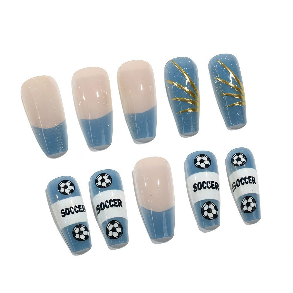 Football-Inspired Art Nails Acalora