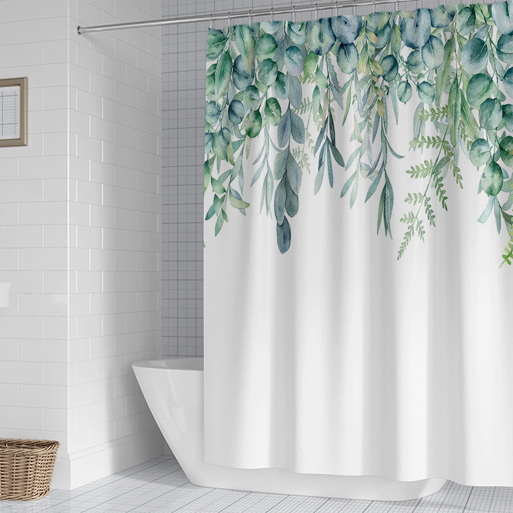 Leafy Botanical Shower Curtain