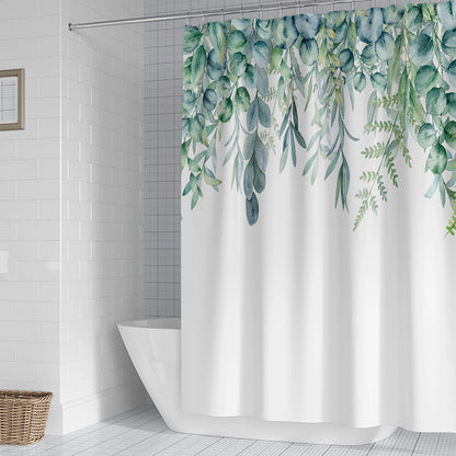 Leafy Botanical Shower Curtain