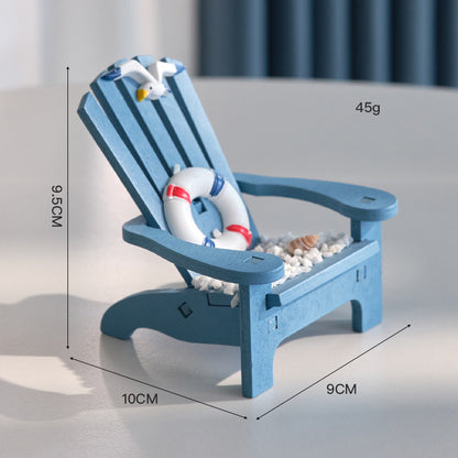 Miniature Beach Chair Decor