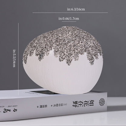 Decorative Organic Shaped Ceramic Vase