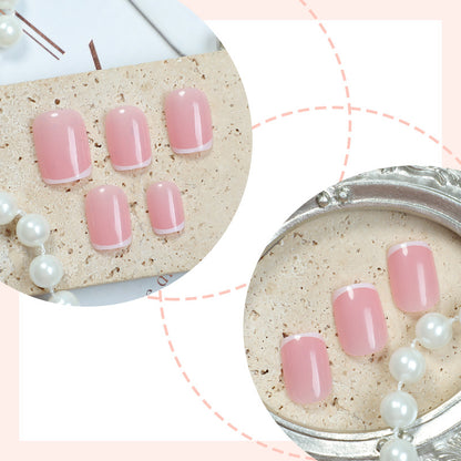 Premium Square Press-On Nail Set Acalora