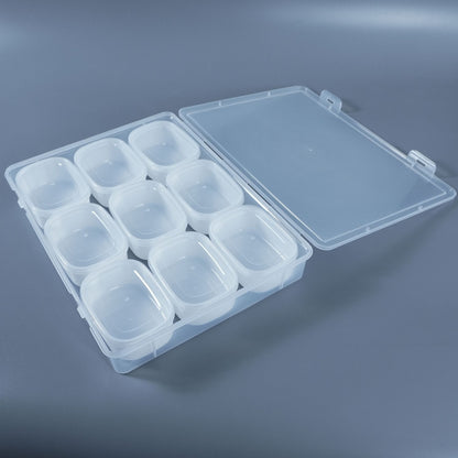 Multi-Functional Transparent Storage Box Acalora