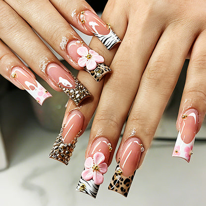 Elegant Decorative Press-On Nail Set Acalora 1788495542