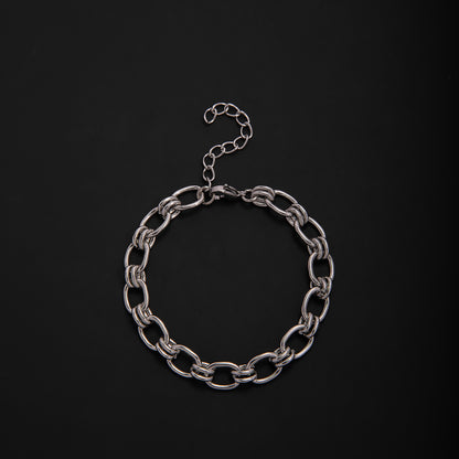 Elegant Geometric Link Bracelet Acalora