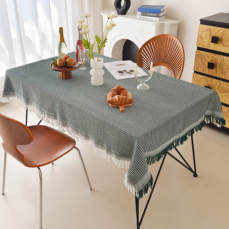 Artistic Cartoon-Inspired Tablecloth