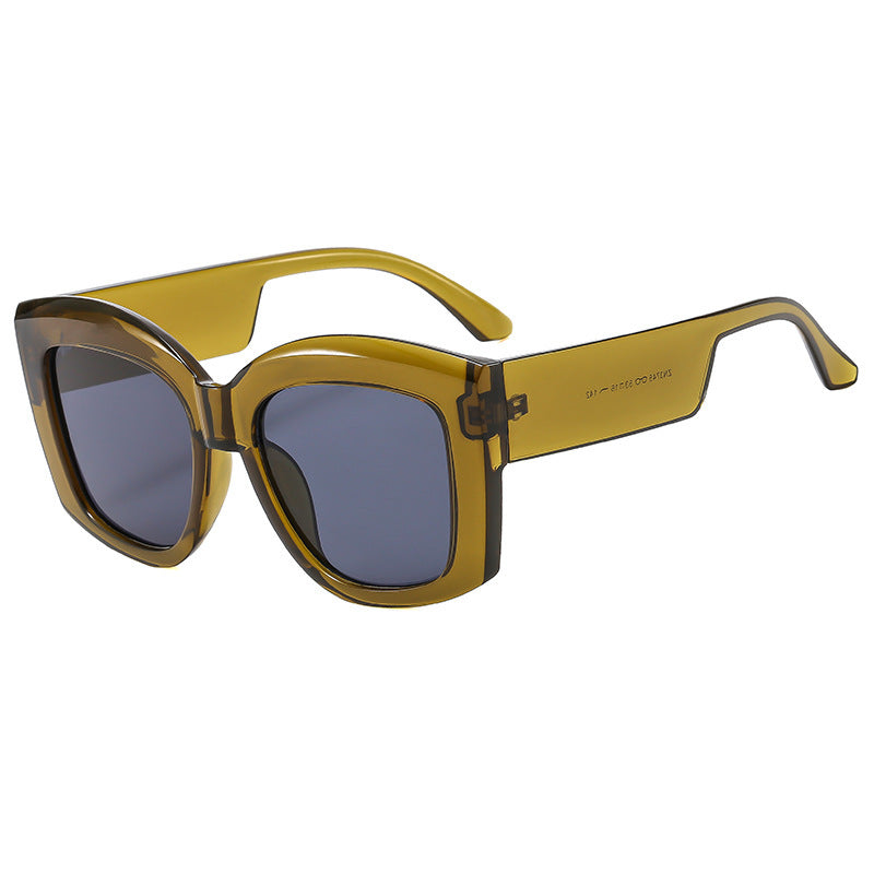 Women's Oversized Sunglasses with Creative Design and High-Quality UV Protection Bowlift