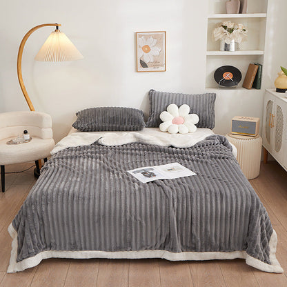 Plush Comfort Throw Blanket