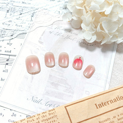 Ombre Style Artificial Nails Acalora