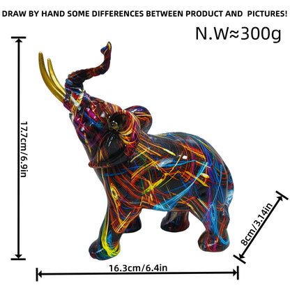 Artistic Elephant Figure Acalora