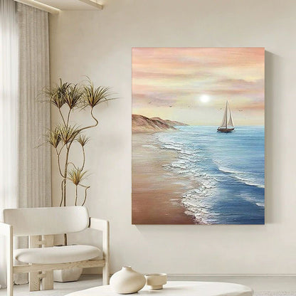 Coastal Serenity Canvas Artwork