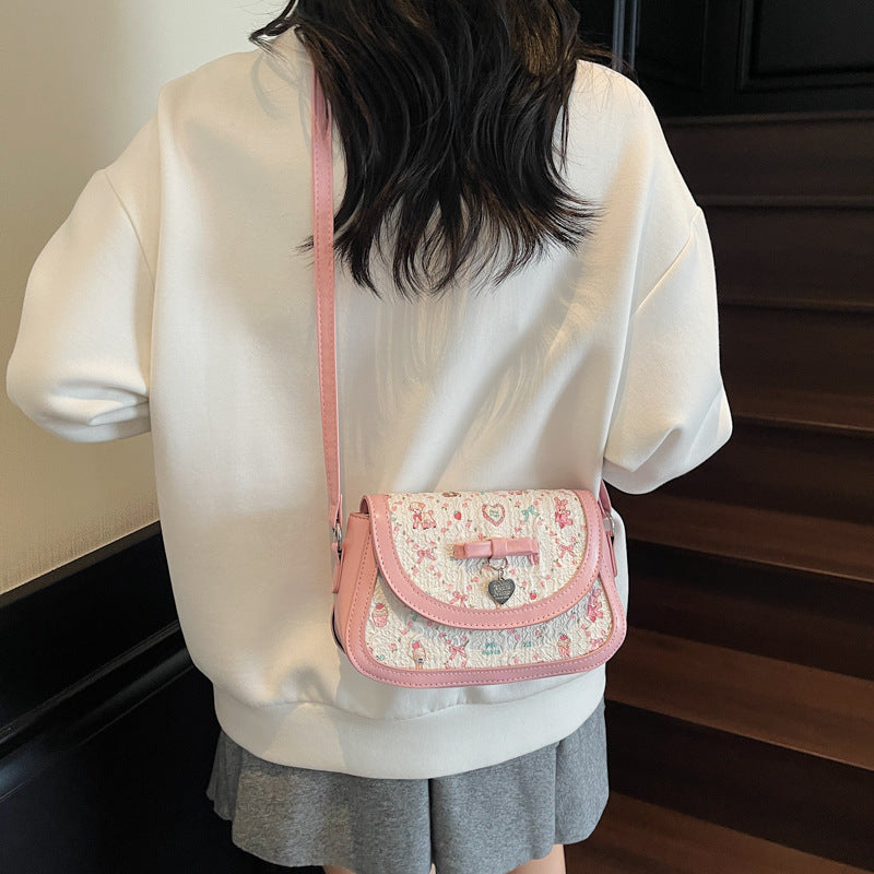 Playful Illustrated Mini Handbag Acalora