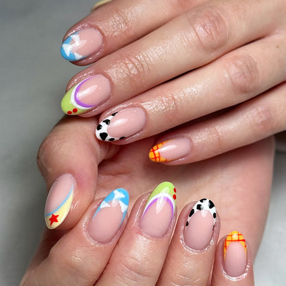 Creative Artistic Press-On Nail Collection Acalora
