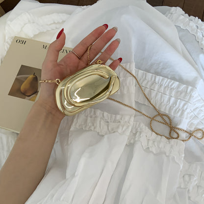 Chic Metallic Evening Clutch Acalora