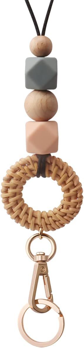Decorative Bead Keychain Holder Acalora