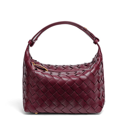 Woven Leather Handbag Acalora