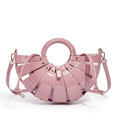 Elegant Fan-Shaped Handbag Acalora