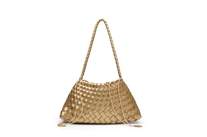 Textured Woven Slouchy Shoulder Bag Acalora