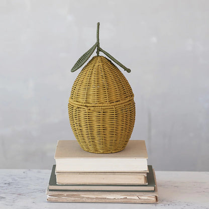 Decorative Woven Storage Container Acalora